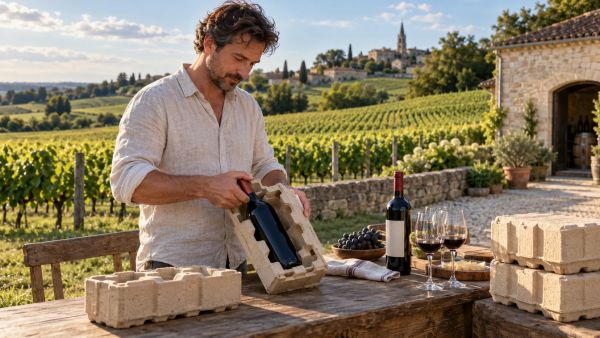Emballez vos bouteilles : verres inédits pour votre vignoble