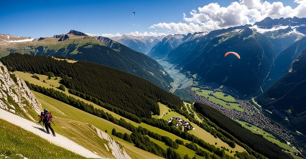 Parapente tarentaise : sensations et paysages à couper le souffle